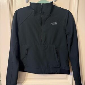 The North Face Women's Black Half-Zip Utility Jacket